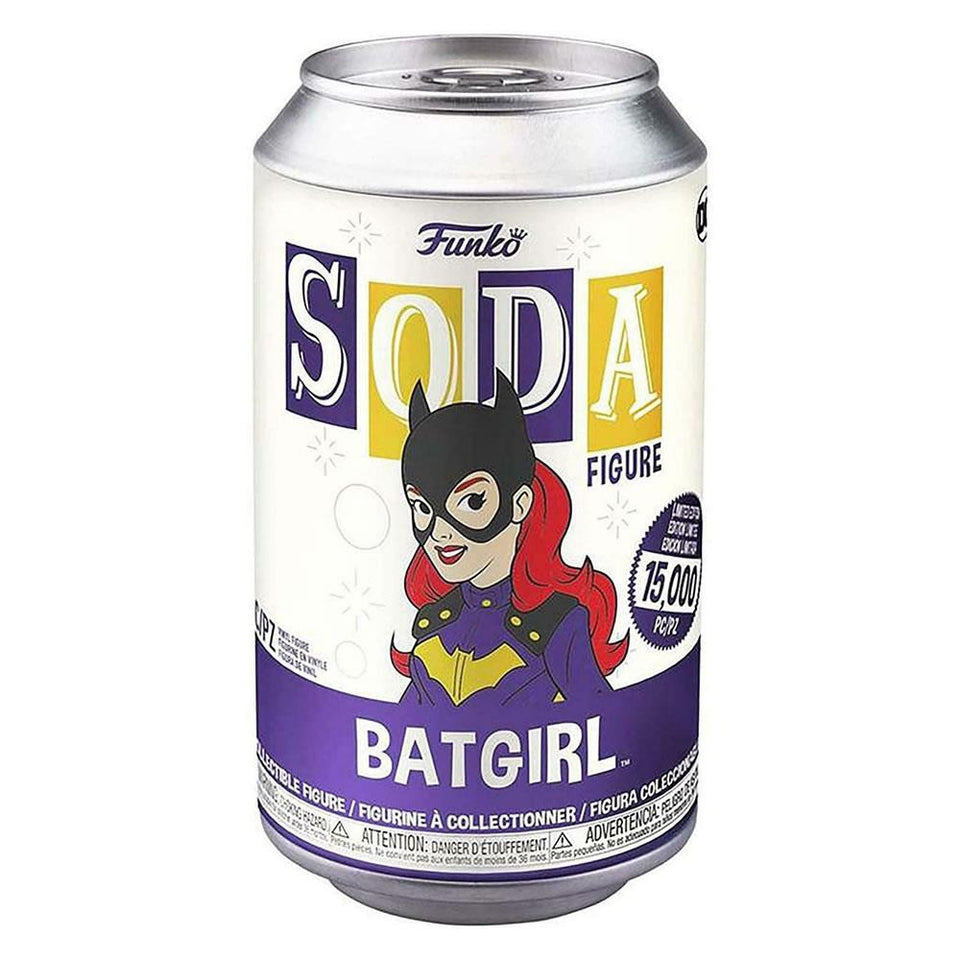 Funko Soda Batgirl 2015 Non-Chase Retro DC Batman Superhero Figure Collectible