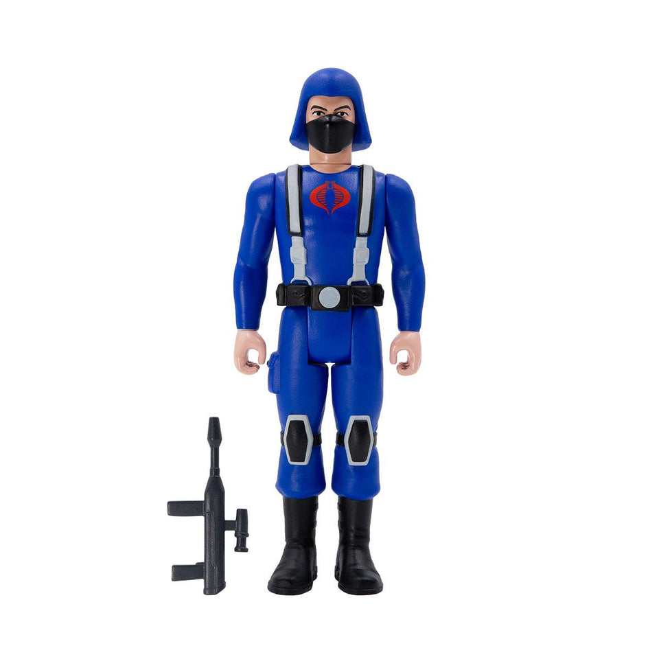 G.I. Joe Cobra Trooper H-Back Pink Infantry Soldier Villian Animated Figure Super7