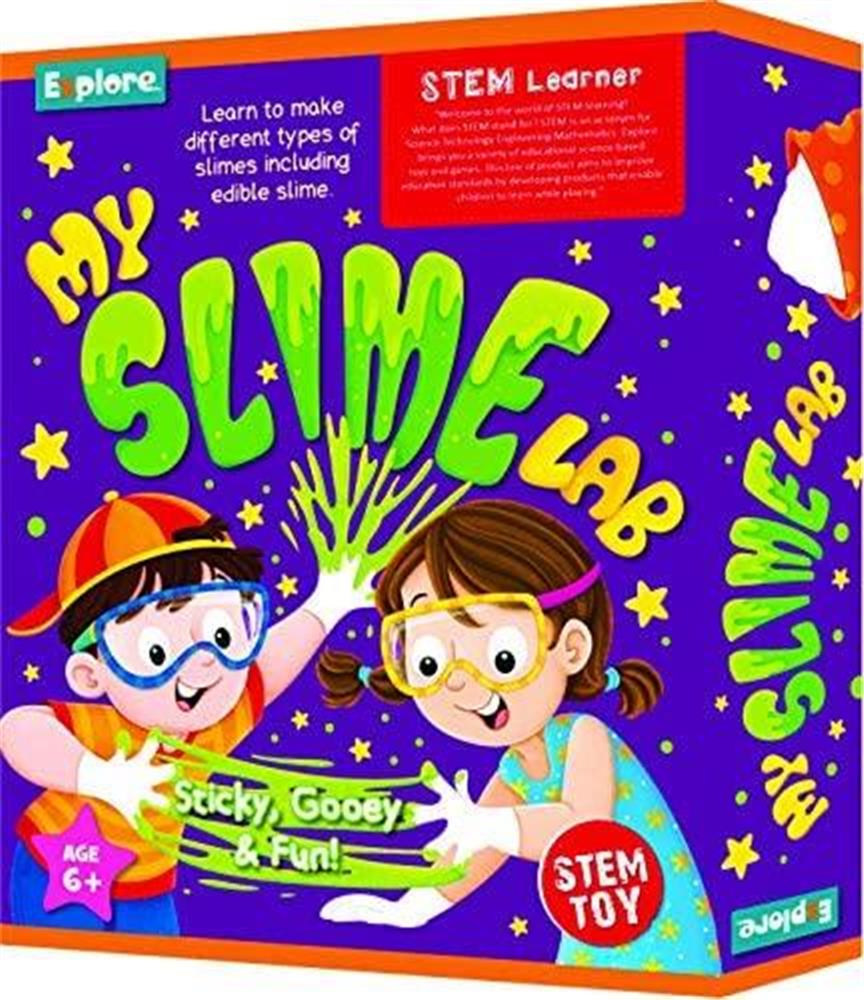 Mighty Mojo Explore STEM Learner My Slime Lab Sticky Gooey Science Kids Fun 13015