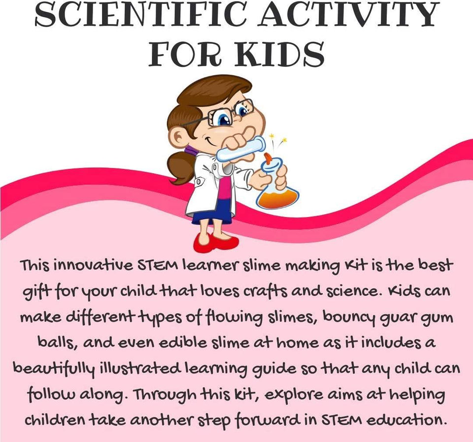 Mighty Mojo Explore STEM Learner My Slime Lab Sticky Gooey Science Kids Fun 13015