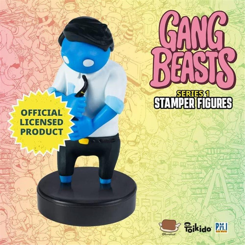 Gang Beasts 5pk Ink Stampers Cake Topper Party Favors Characters PMI International