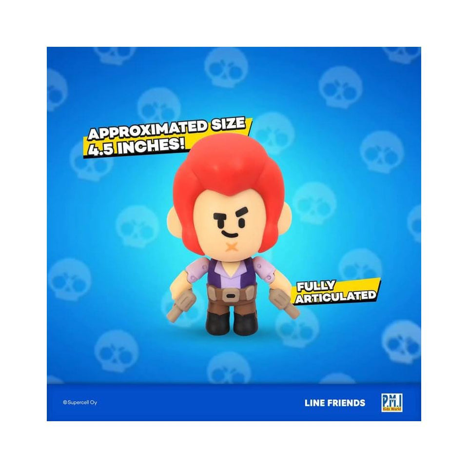 Brawl Stars Spike & Colt Pistols Cactus Fighters Brawler Action Figure Set PMI International