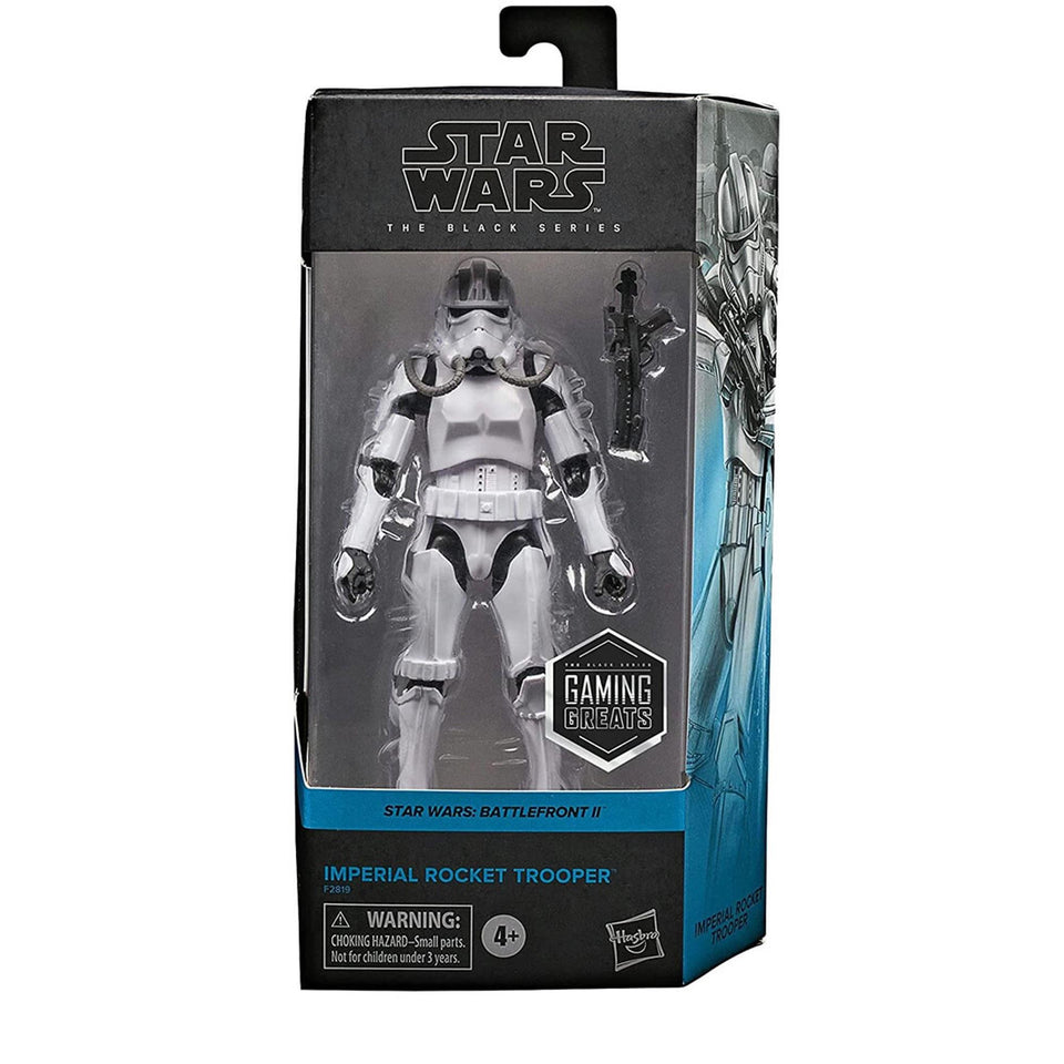 Star Wars Battlefront II Imperial Rocket Trooper Black Series Gaming Figure Hasbro