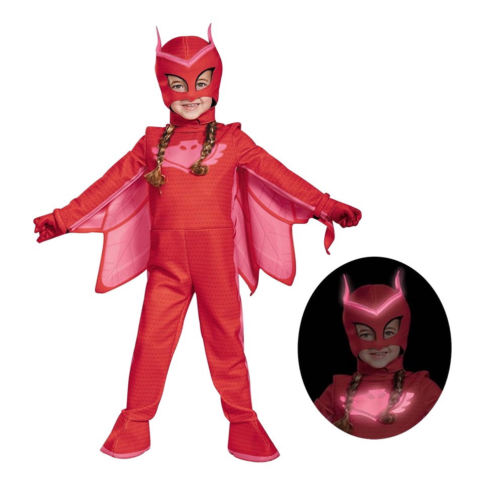 PJ Masks Owlette Glow-in-Dark Deluxe Costume - Large (4/6)