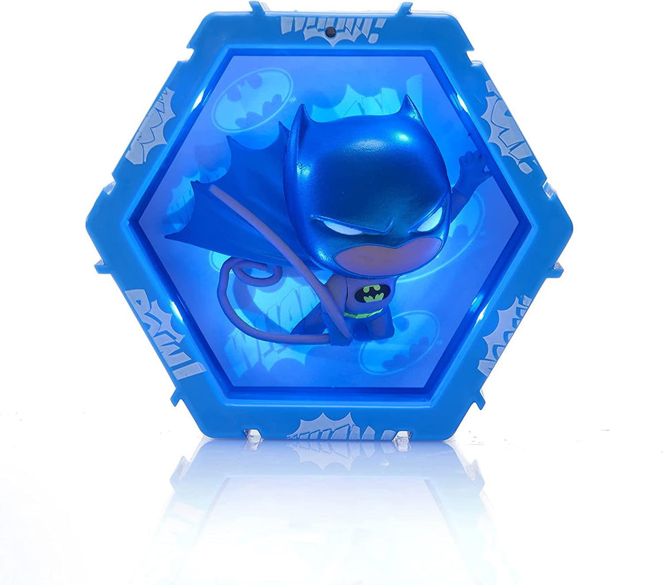 WOW Pods Batman Metallic Swipe Light-Up DC Comics Superhero Connect Figure Collectible