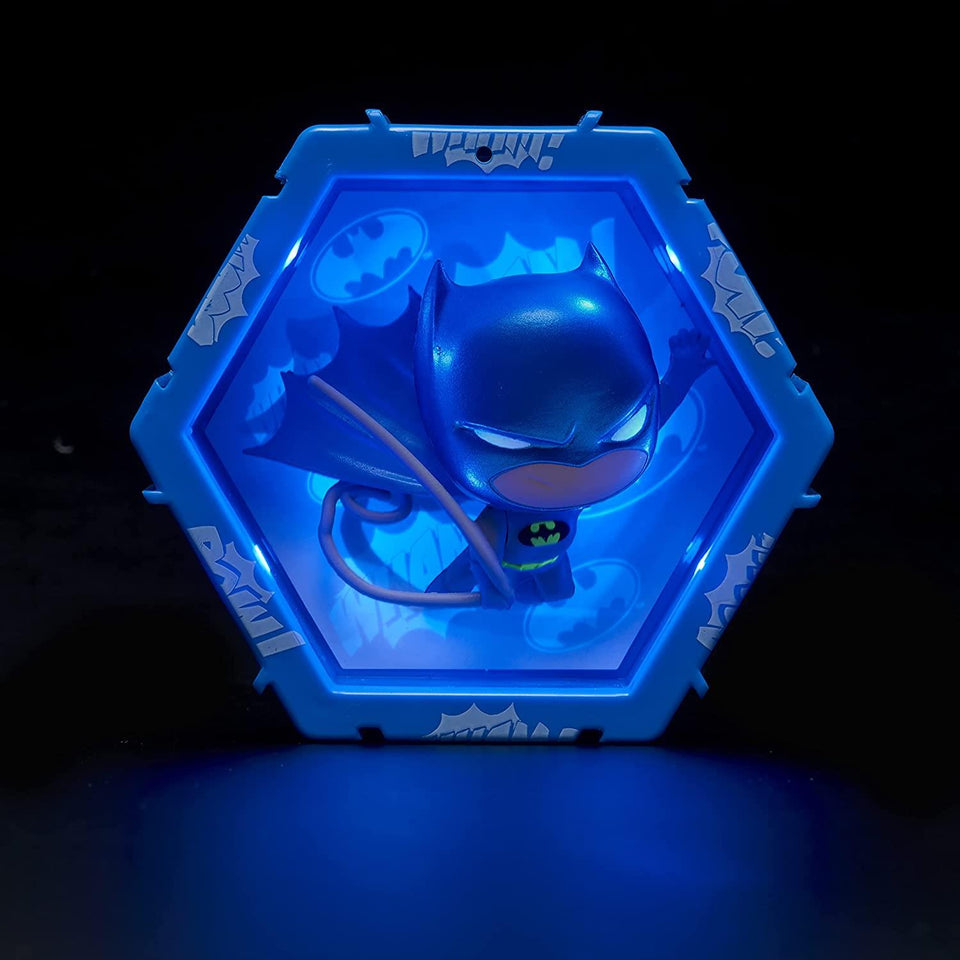 WOW Pods Batman Metallic Swipe Light-Up DC Comics Superhero Connect Figure Collectible
