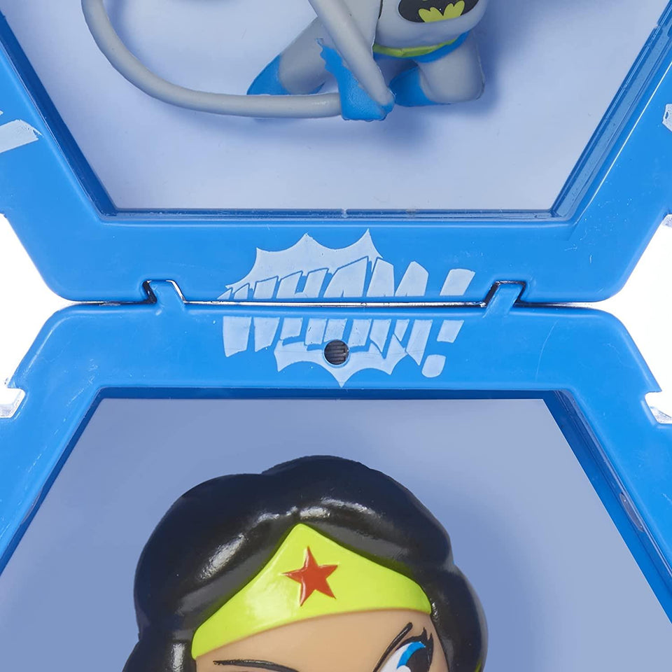 WOW Pods Batman Metallic Swipe Light-Up DC Comics Superhero Connect Figure Collectible