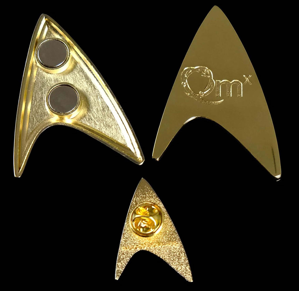 Star Trek Discovery Insignia Badge & Pin Sets Enterprise Operations Costume Accessories QMx
