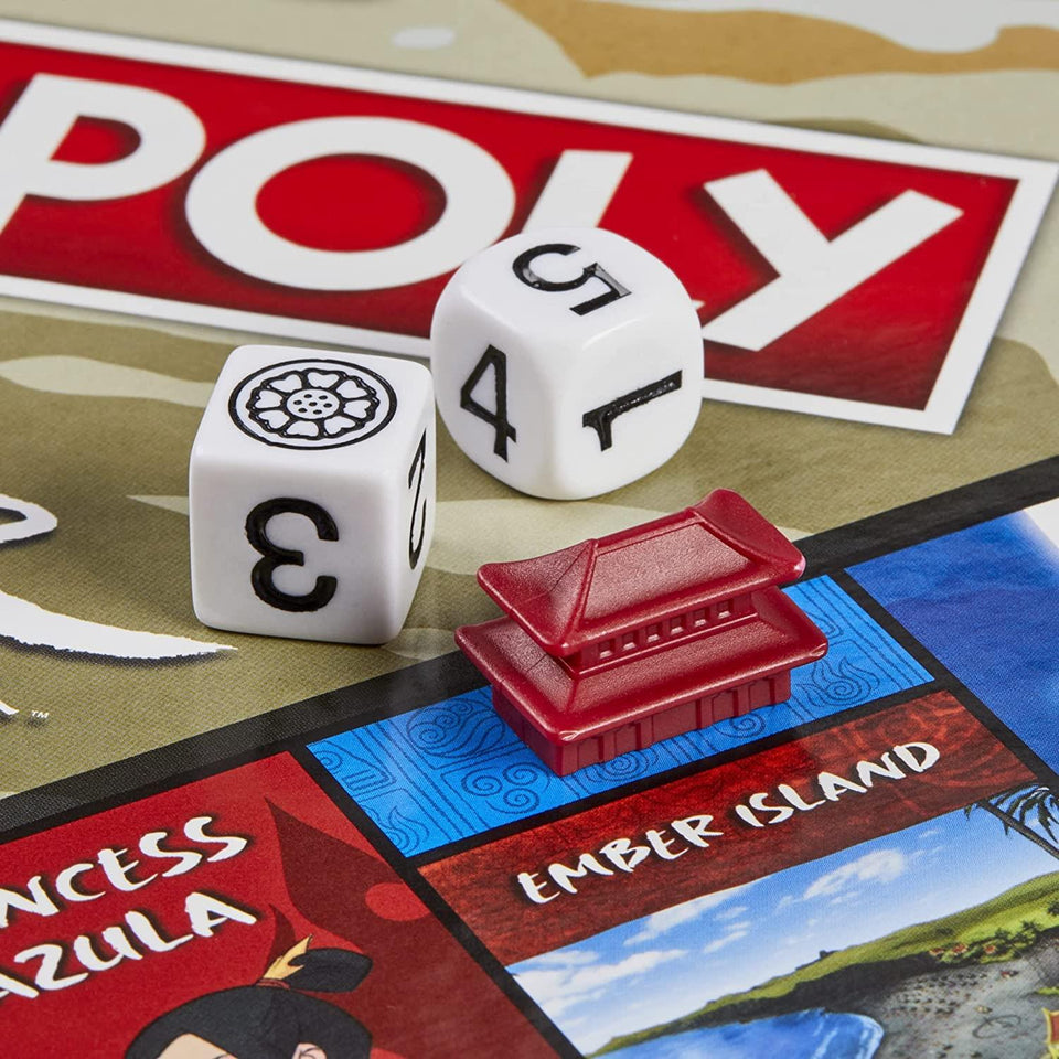 Monopoly Avatar The Last Airbender Edition Nickelodeon TV Show Game Hasbro