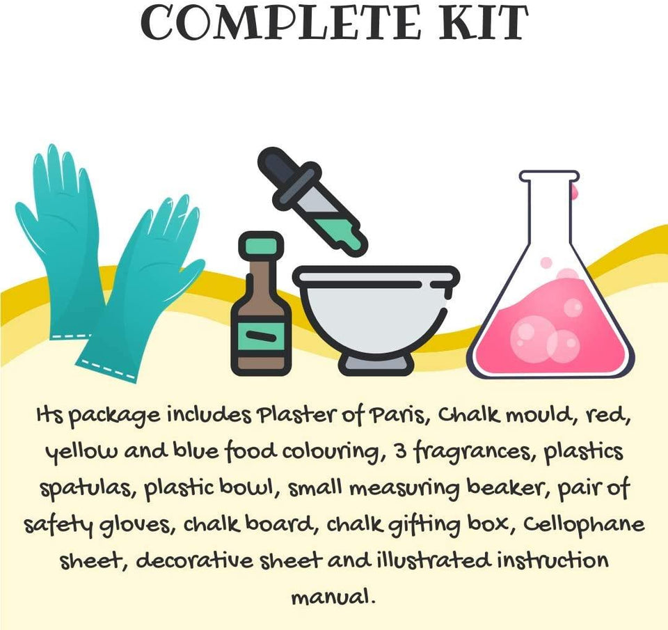 Explore STEM Learner My Chalk Making Lab DIY Science Kit