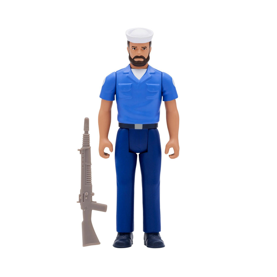 G.I. Joe Sailor Blueshirt Tan Beard Navy Serviceman Animated TV Figure Super7
