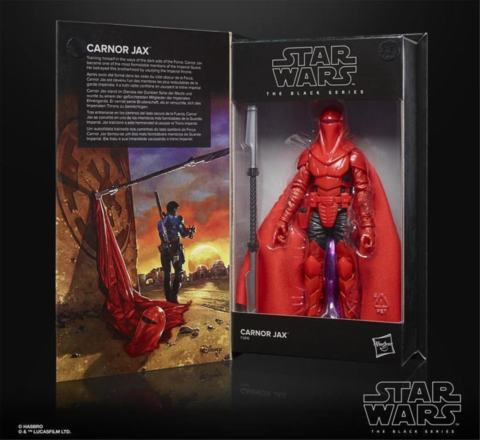 Star Wars Carnor Jax LucasFilm 50th Anniversary Figure Toy Hasbro