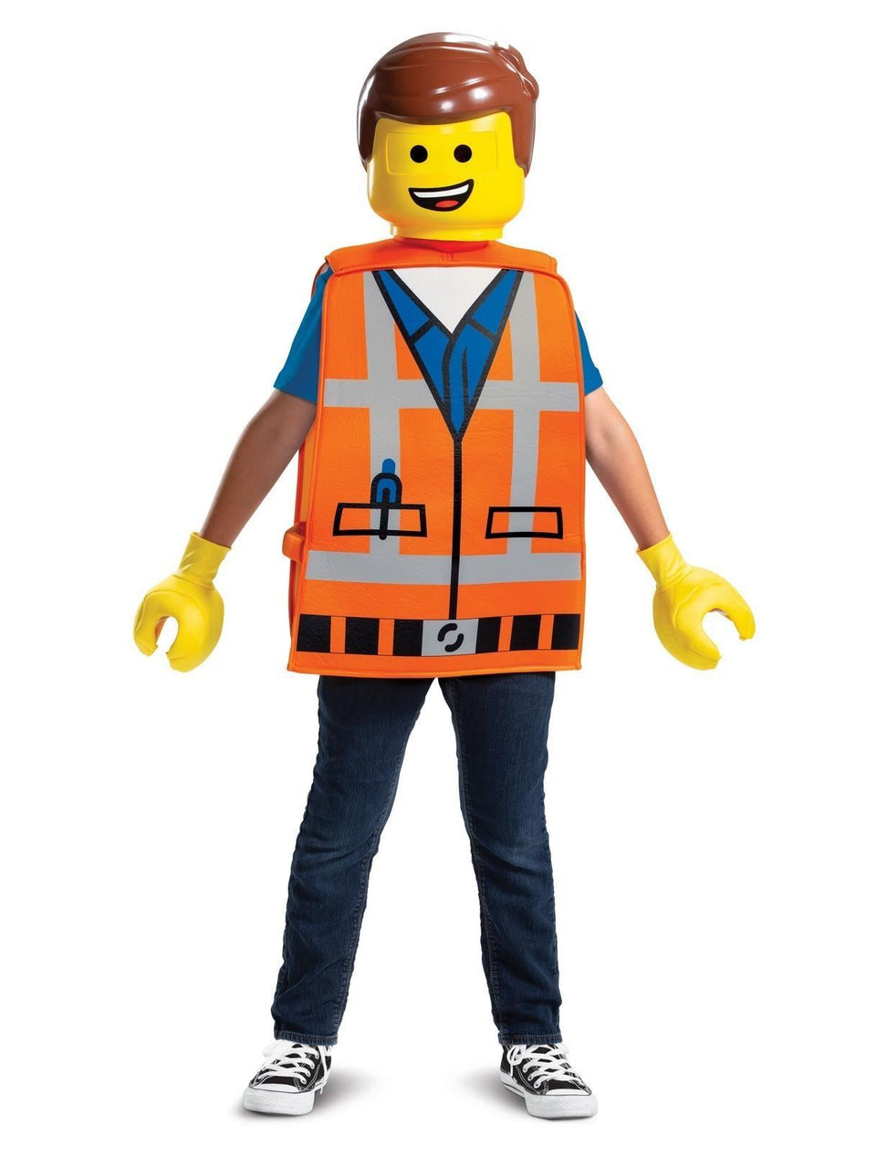 Emmet Lego Movie 2 Basic size XS 3T/4T Toddler Character Costume Licensed Disguise