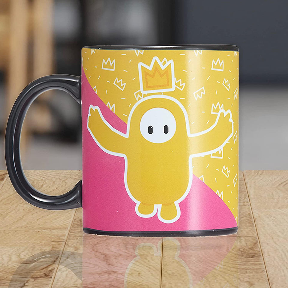 WOW! Stuff Fall Guys Frenzy Team Yellow Color Changing Heat Reveal Mug