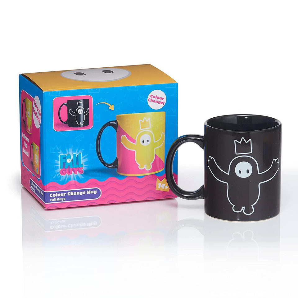WOW! Stuff Fall Guys Frenzy Team Yellow Color Changing Heat Reveal Mug