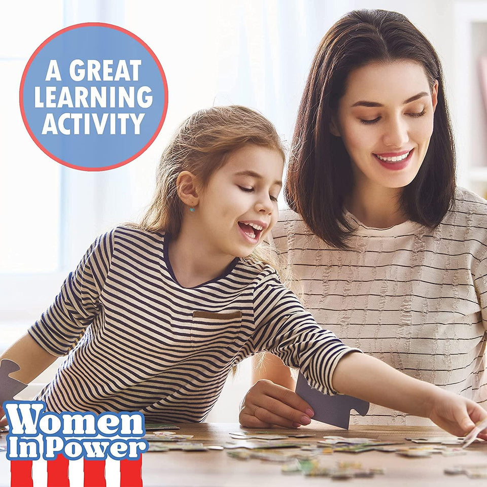 Michelle Obama Jigsaw Puzzle 500pcs Women in Power Illustration Design All Ages Mighty Mojo