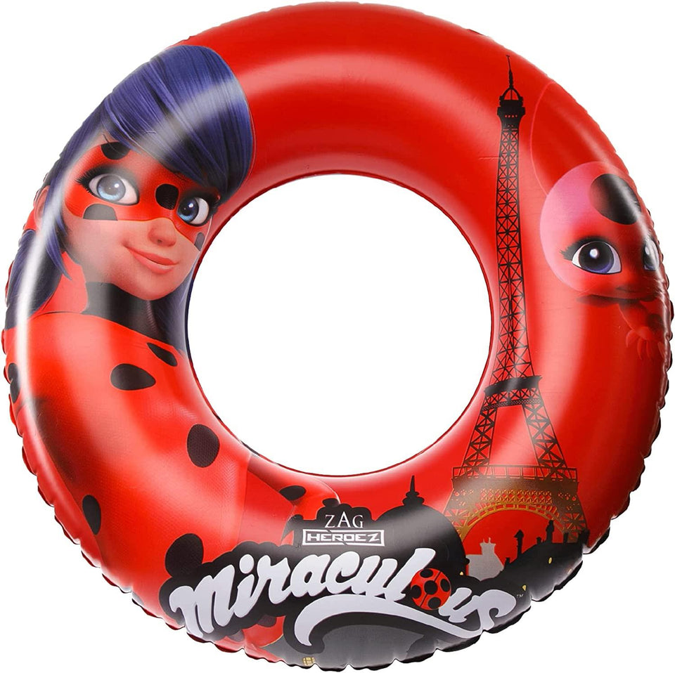 Miraculous Ladybug & TIki Pool Float Inflatable Tube Raft 30 Mighty M –  Archies Toys