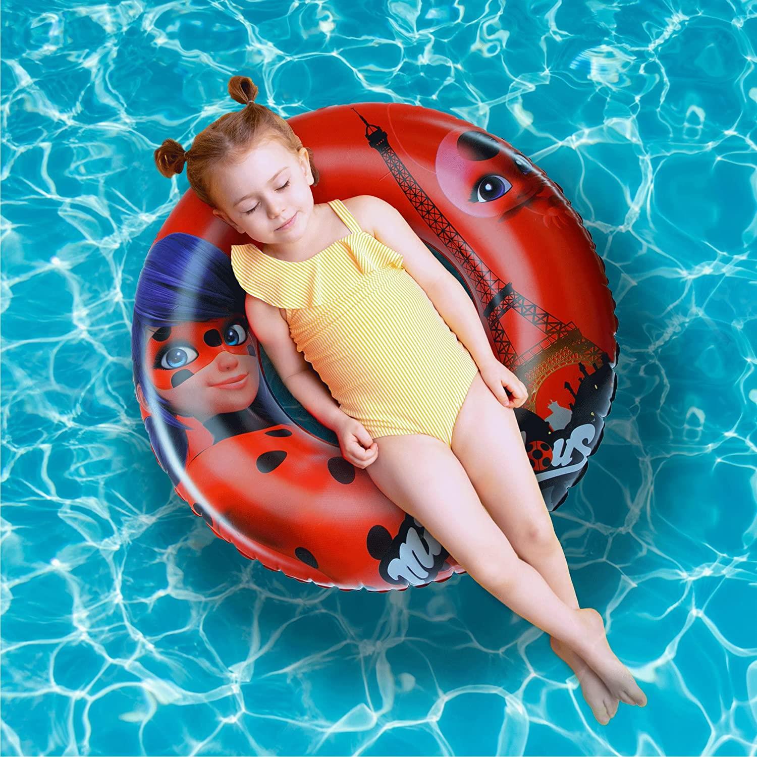 Miraculous Ladybug & TIki Pool Float Inflatable Tube Raft 30