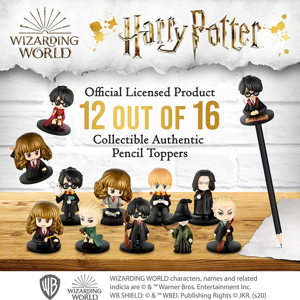 Harry Potter Pencil Toppers 12pk Kids Party Favor Movie Character Figures PMI International