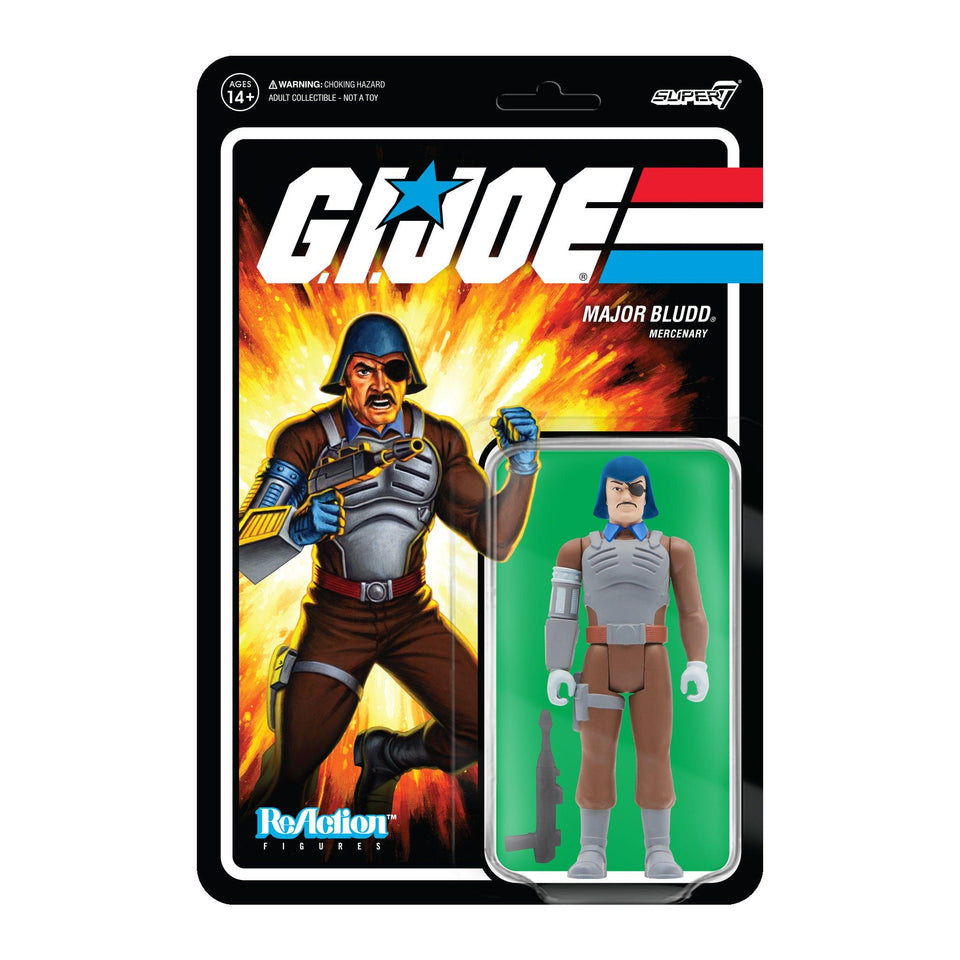 G.I. Joe Major Bludd Cobra Mercenary Animated Series Figure Super7