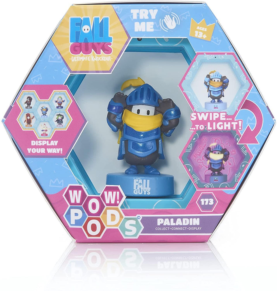 WOW Pods Fall Guys Palatin Knight Swipe Light-Up Figure Connect for Display