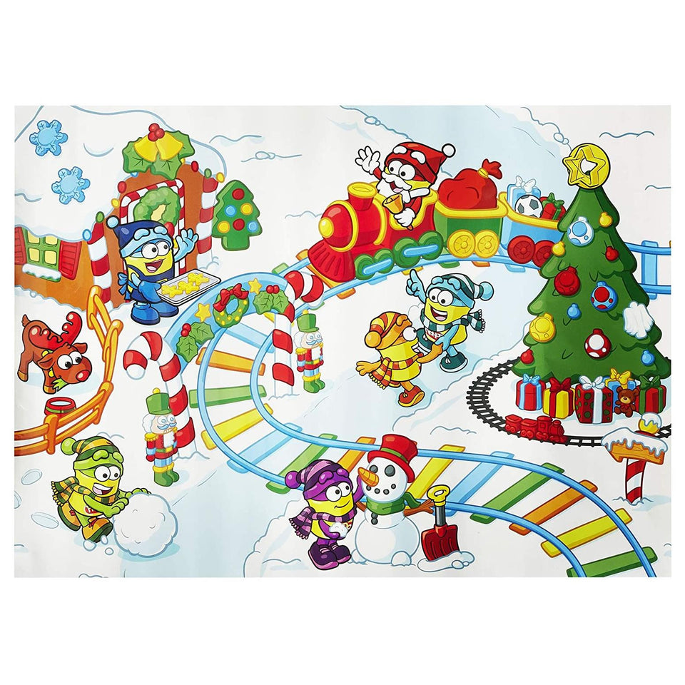 Play-Doh Christmas Advent Calendar 5ct Cans Holiday Modeling Toy Winter Themed Hasbro