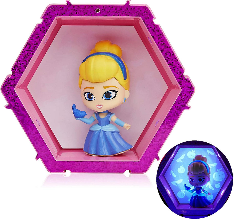 WOW Pods Disney Princess Cinderella Swipe to Light Connect Figure Collectible
