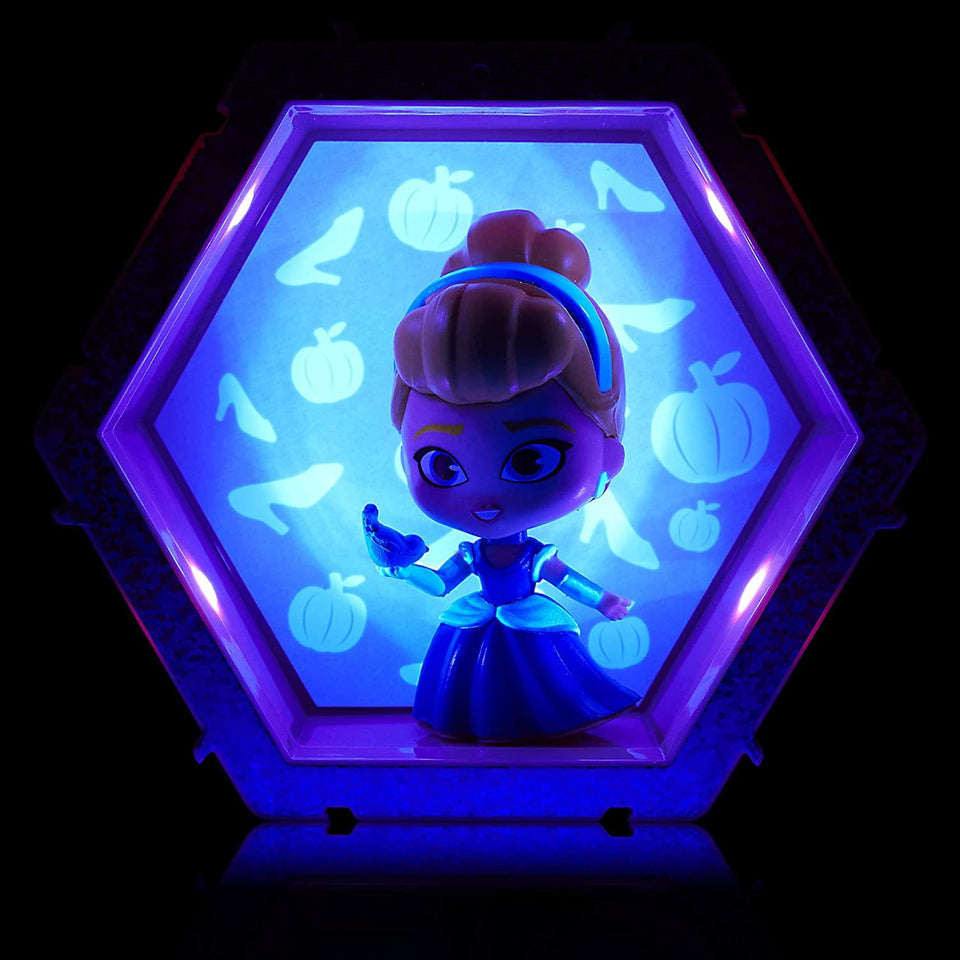 WOW Pods Disney Princess Cinderella Swipe to Light Connect Figure Collectible