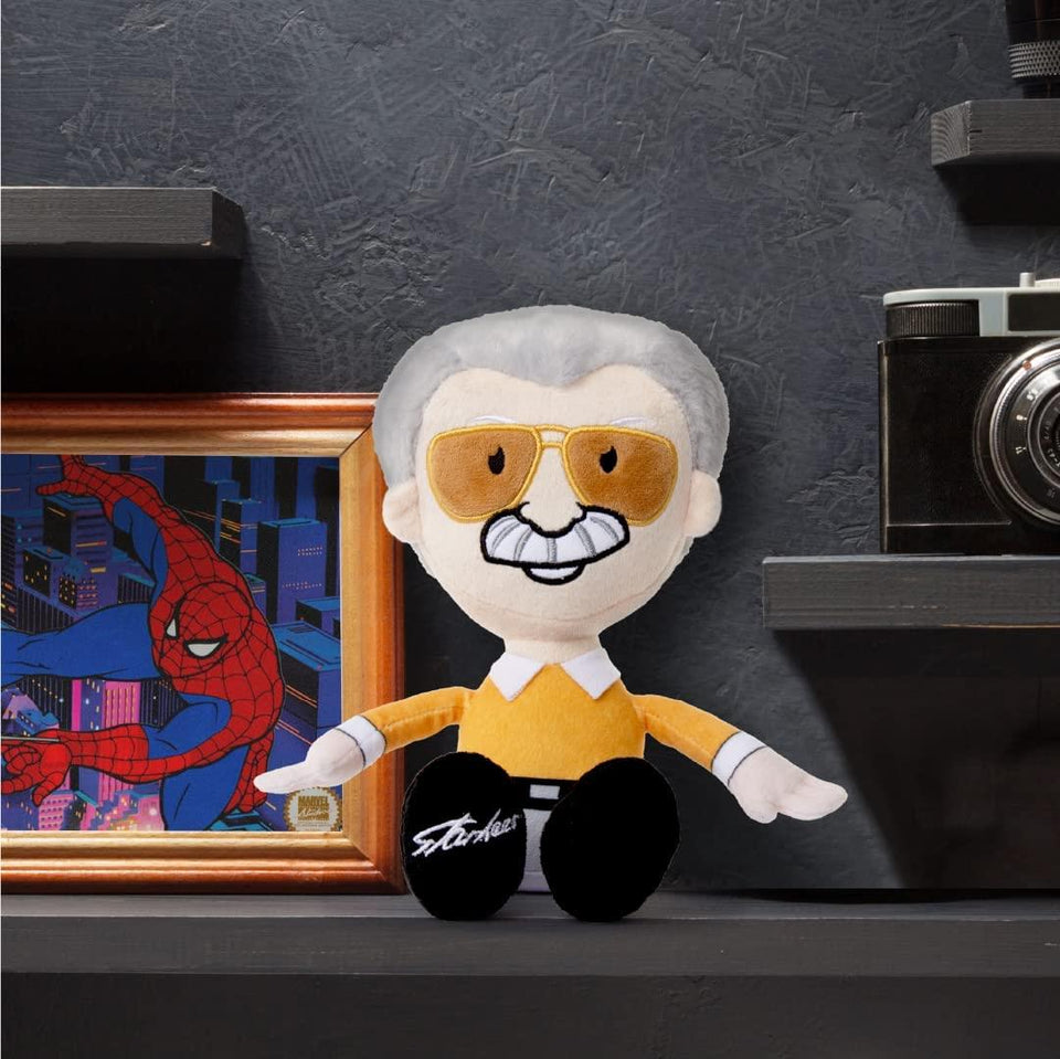 Stan Lee Limited Edition Plush Doll Comic Book Legend with Signature Mighty Mogo