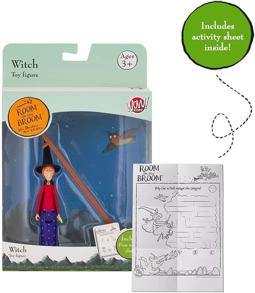 The Witch From Room On The Broom Witch Story by Julia Donaldson Figure WOW! Stuff