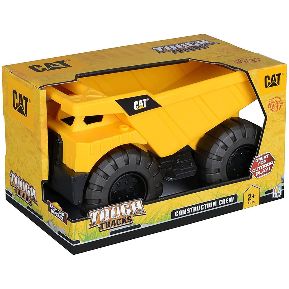 CAT Construction Crew Dump Truck Caterpillar Tough Tracks Indoor Outdoor Toy Play State