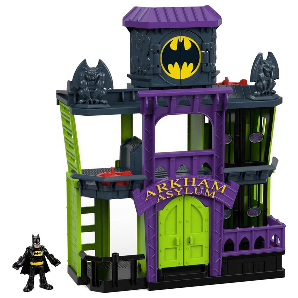 Imaginext Batman Arkham Asylum Playset DC Super Friends Fisher-Price