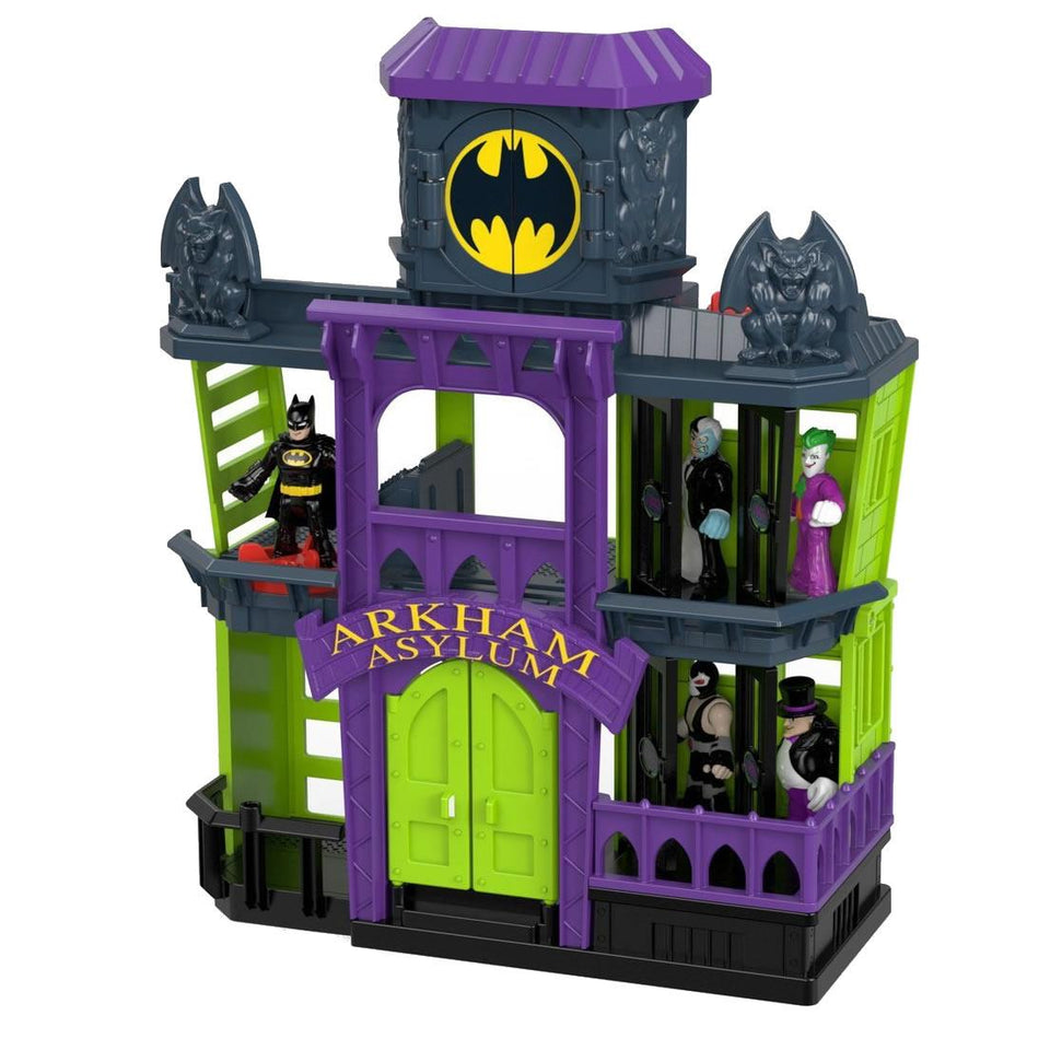 Imaginext Batman Arkham Asylum Playset DC Super Friends Fisher-Price