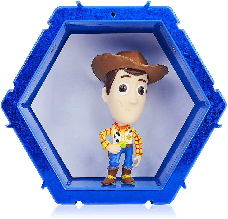 WOW Pods Disney Toy Story Sheriff Woody Swipe to Light Connect Figure Collectible