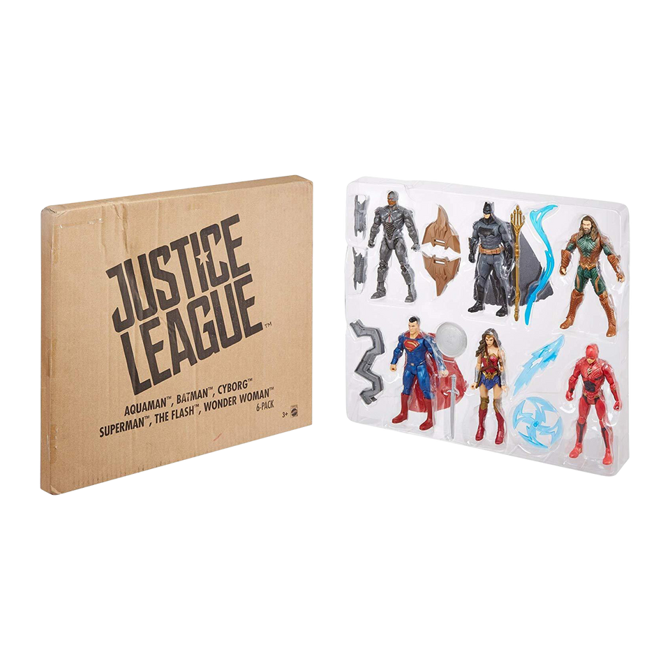 Justice League Ultimate 6-Pack Figures DC Comics Batman Superman