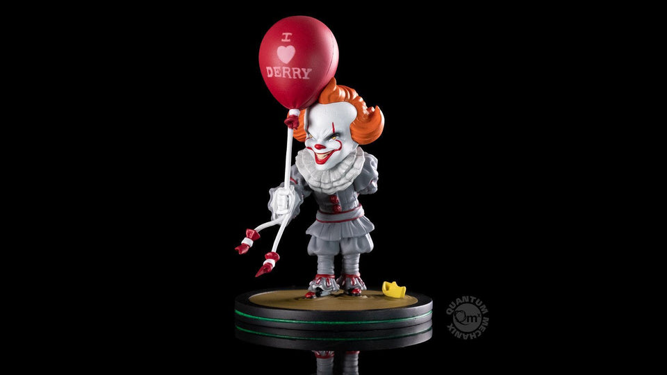 It Pennywise Chapter Two Statue 6" Horror Movie Evil Clown Red Balloon Quantum Mechanix