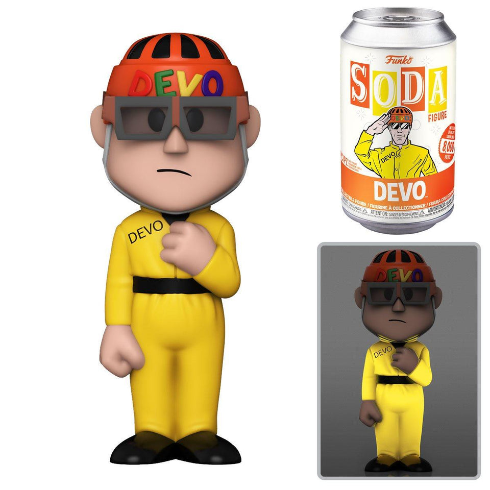 Funko Devo I Cant Get No Satisfaction Electronic Music Song Soda Figure