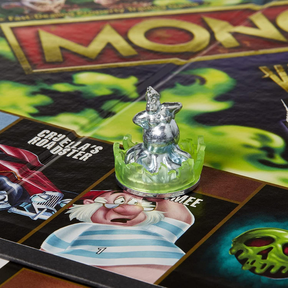 Monopoly Disney Villains Henchmen Edition Board Game Evil Characters Hasbro