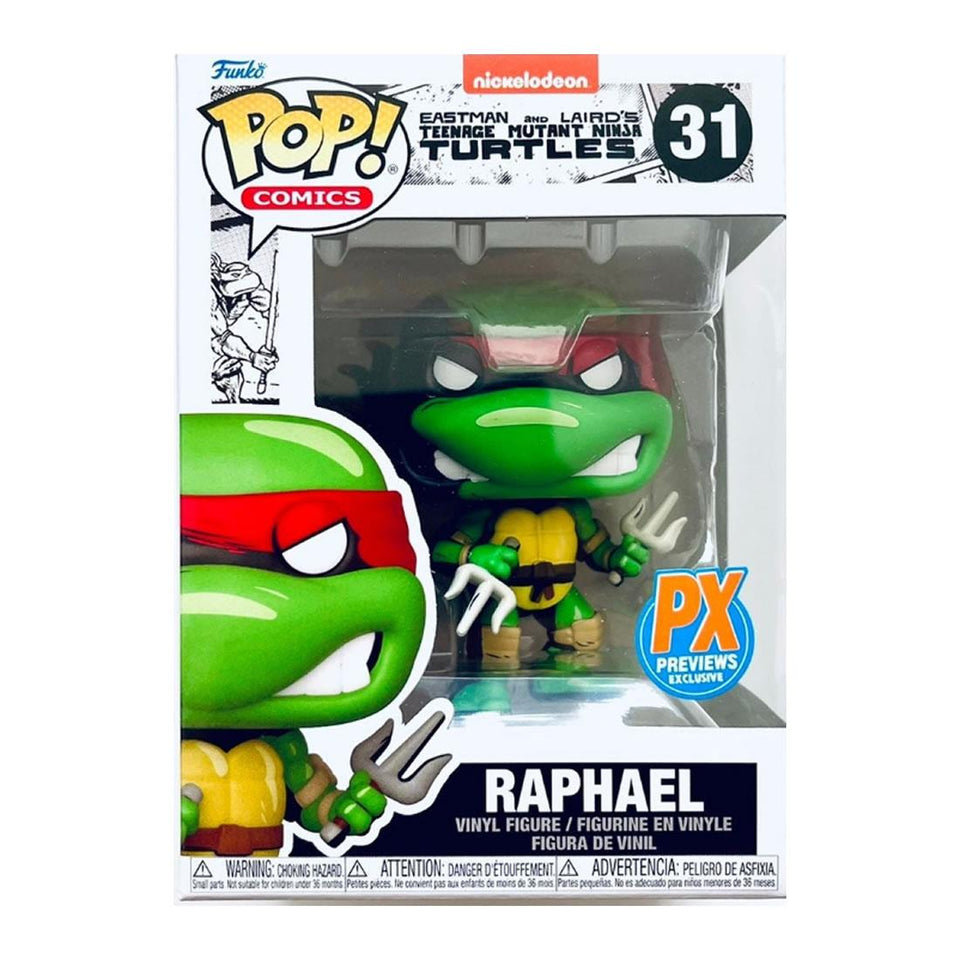 Funko Comics Raphael Teenage Mutant Ninja Turtles PX Previews Pop Figure