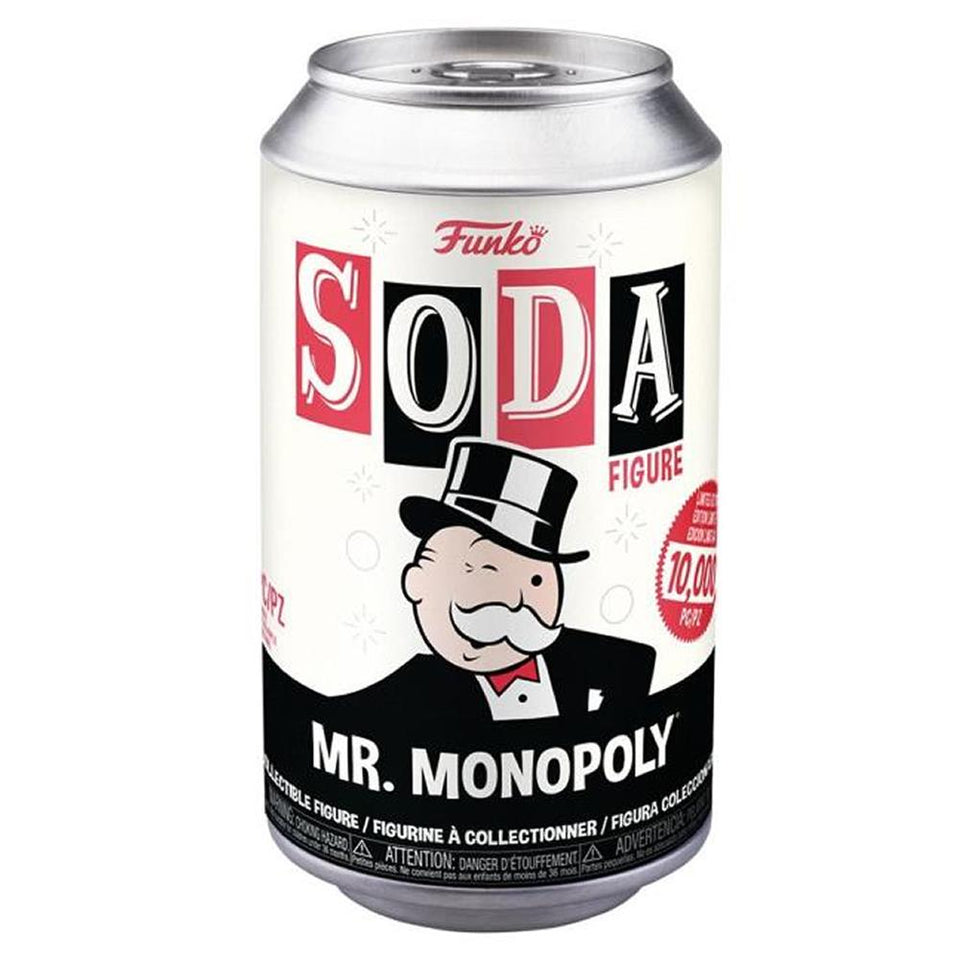 Funko Soda Mr. Monopoly Limited Edition Figure Game Character Collectible