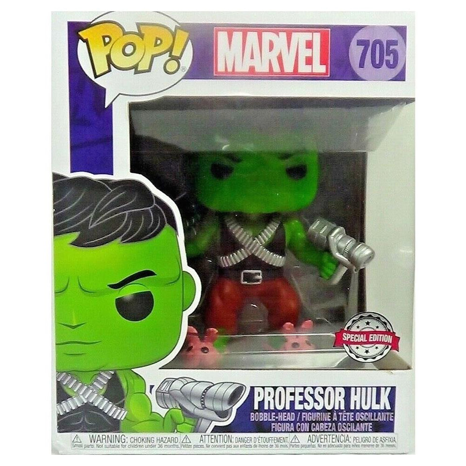 Funko Pop Professor Hulk 6" Deluxe Marvel Super Heroes Figure