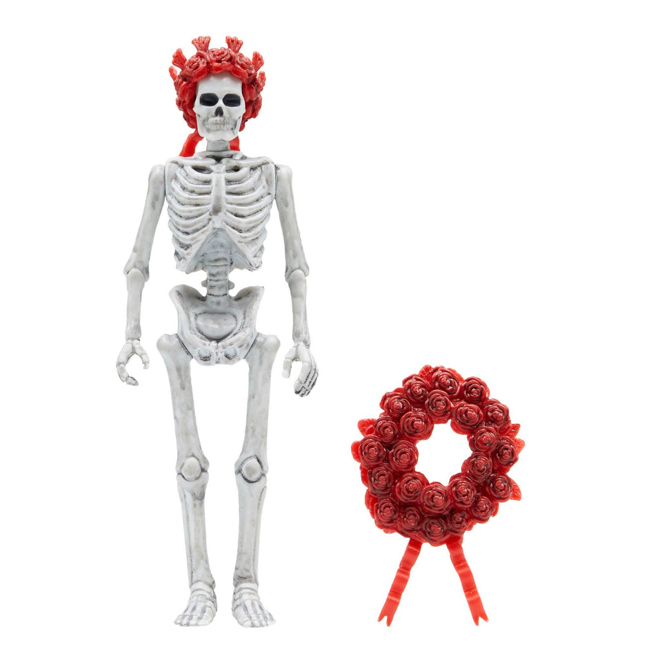 Grateful Dead Bertha Skull & Roses 50th Anniversary Album Figure Super7