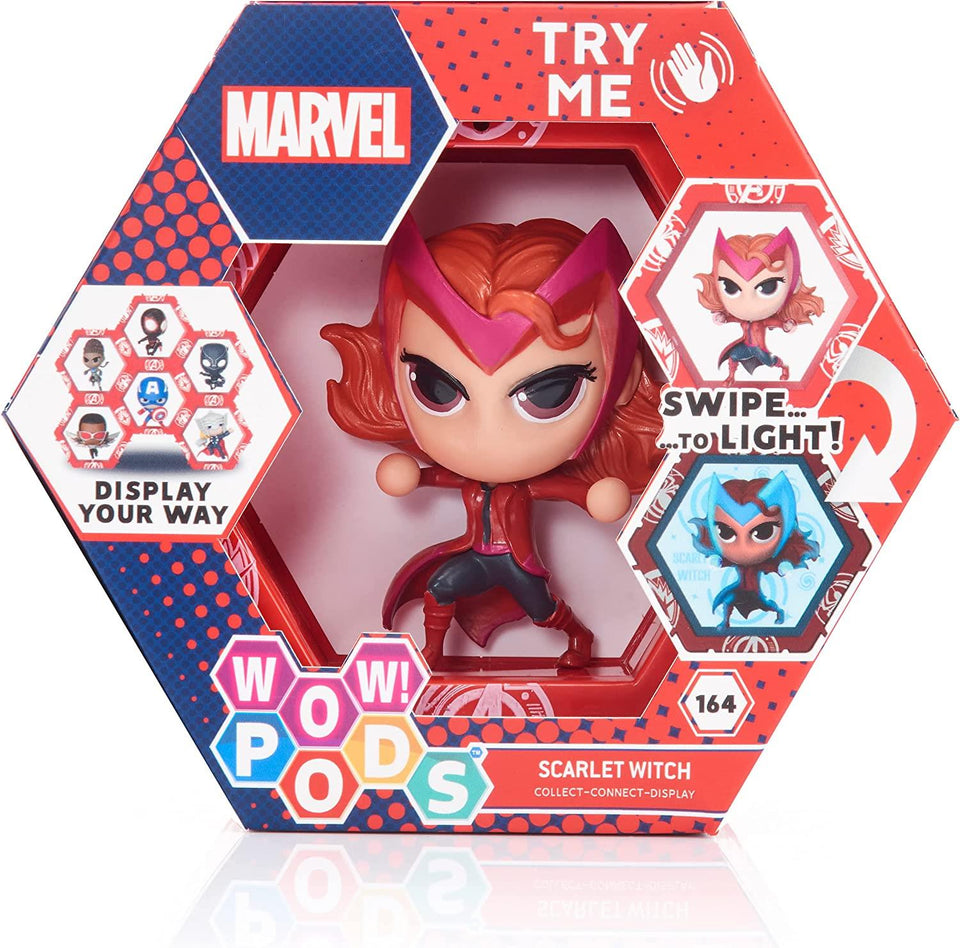 Avengers Scarlet Witch Wanda Maximoff Light-Up Figure Marvel Superhero Disney WOW! Stuff