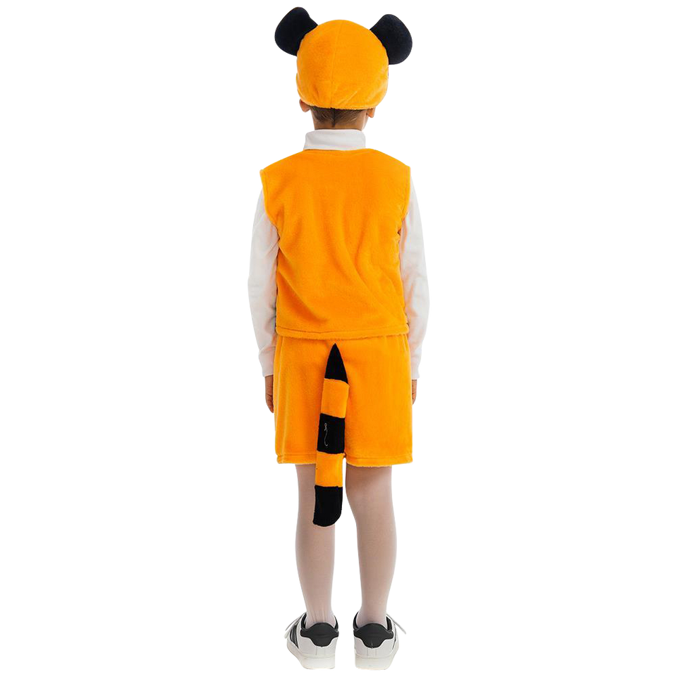 Bengal Tiger Animal  Boys Plush Costume Dress-Up Play Kids - Small