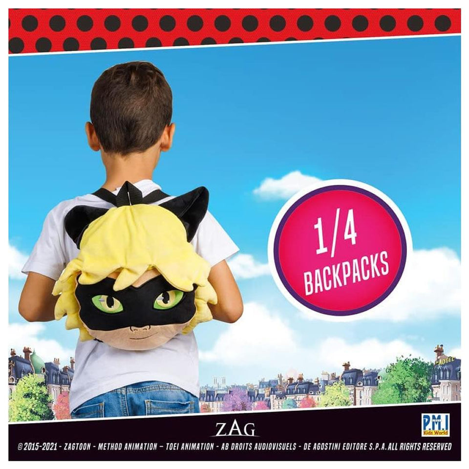 Miraculous Ladybug & Tikki Plush Clip-On Toys Backpack Charm 6 Characters  Collectibles PMI International
