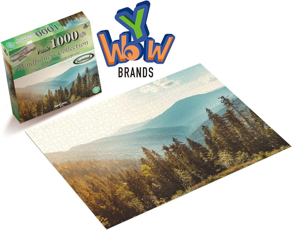 Eucalyptus Scented Mindfulness Collection 1000pcs Jigsaw Puzzle 20x27" YWOW