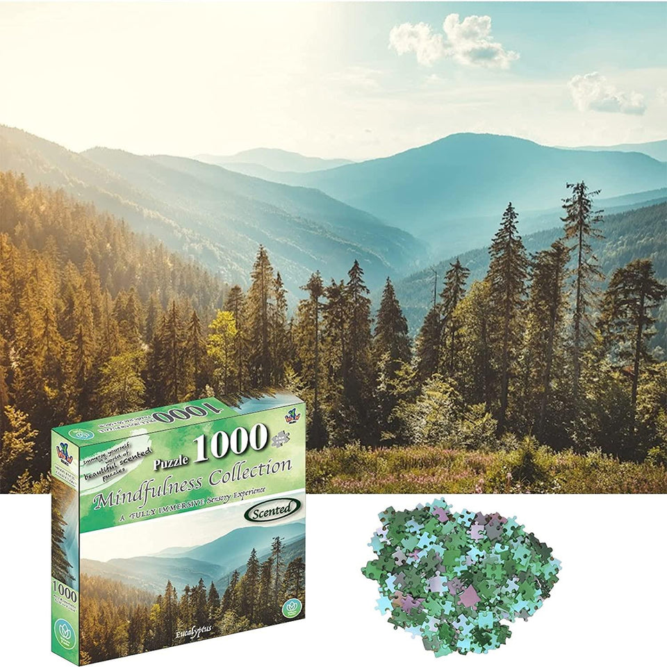 Eucalyptus Scented Mindfulness Collection 1000pcs Jigsaw Puzzle 20x27" YWOW