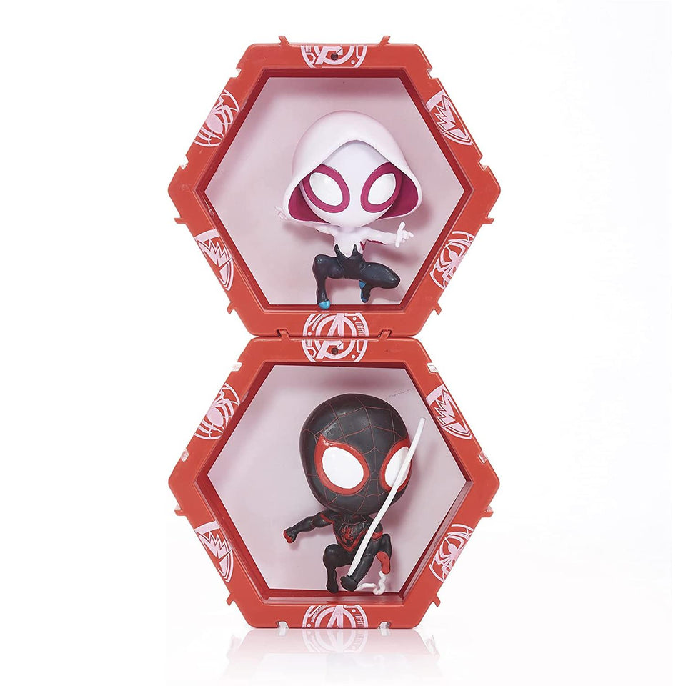 WOW Pods Miles Morales & Spider Gwen Pack Superman Light-Up Figures WOW! Stuff