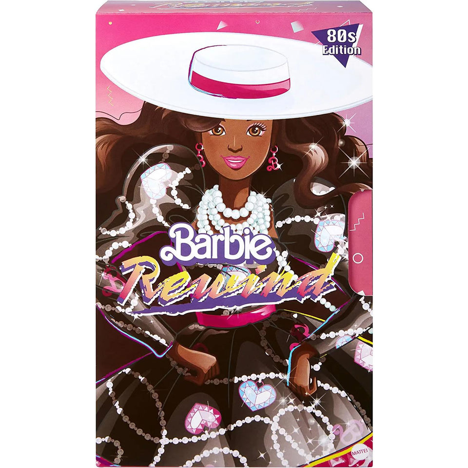 Barbie Rewind 80s Edition Sophisticated Doll African American Retro Party Fun Mattel