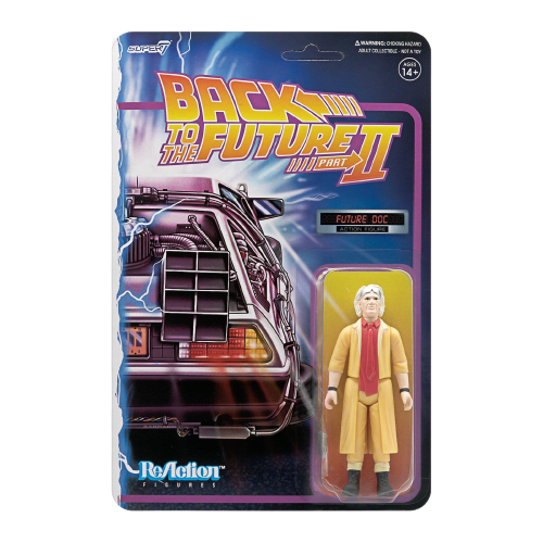 Back to the Future Part II ReAction Doc Brown Figure Articulated